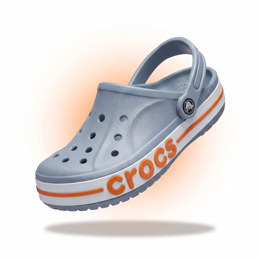 Crocs Casual Bayaband (Sky Blue - Orange)