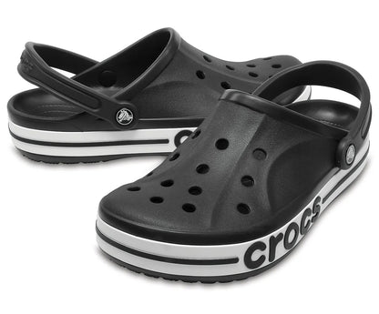 Baybands Casual Clogs (Black - White)