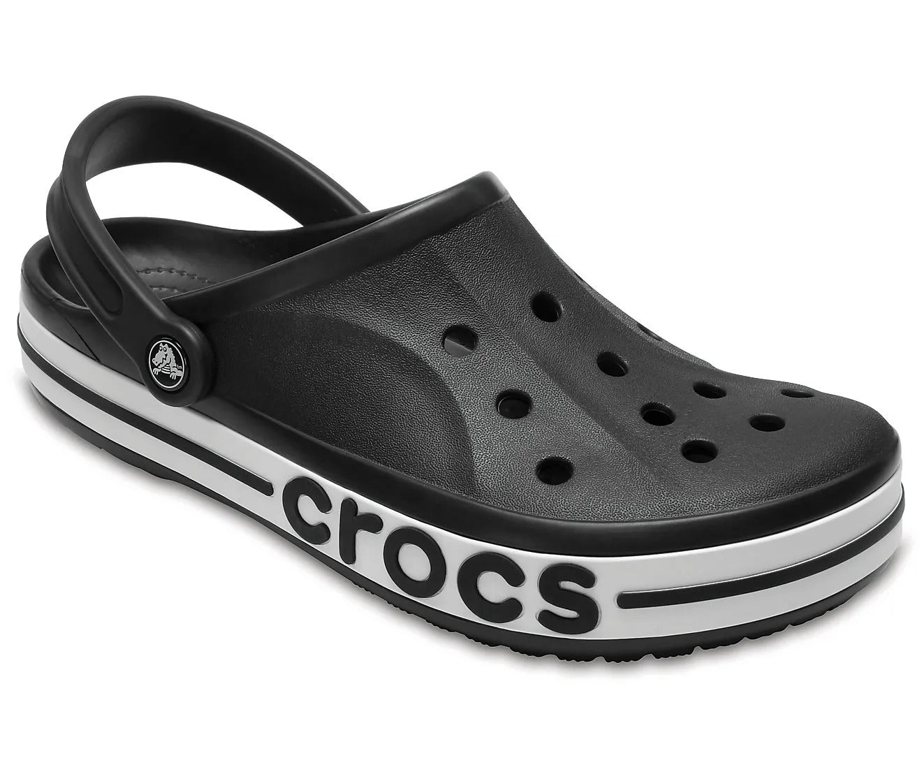 Baybands Casual Clogs (Black - White)